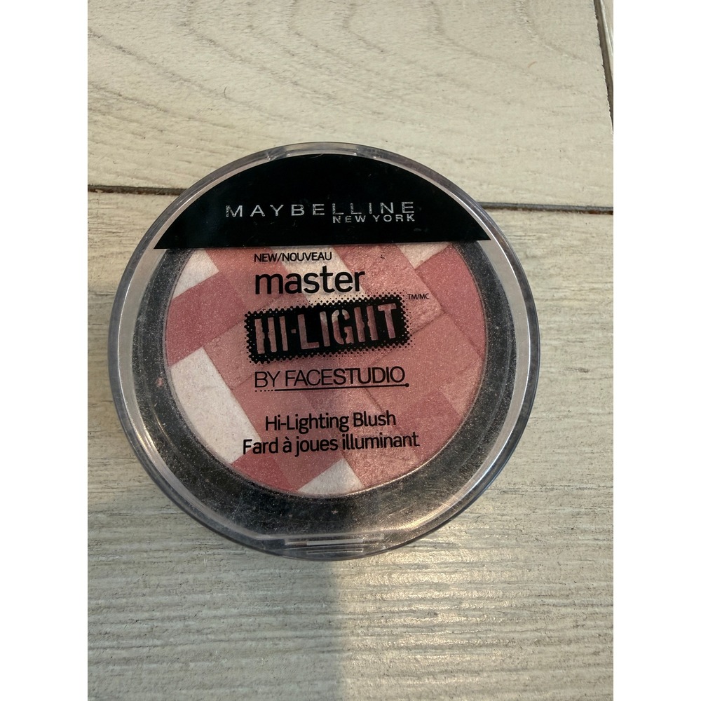 Maybelline FaceStudio Master Hi-Light Blush 20 Pink Rose Highlighting Powder 9g
